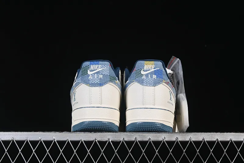 All categories Nk Air Force 1 Air Force series Nk Air Force 1 Low Air Force low-top Nike Air Force 1'07 Low LV co-branded stitching color hook Air Force 1 low-top casual sneakers DD1982-301